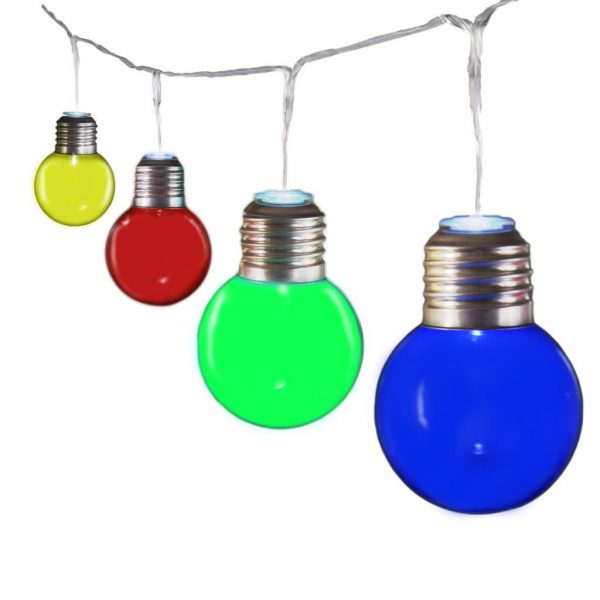 Coloured Bulb String Light V2-3027